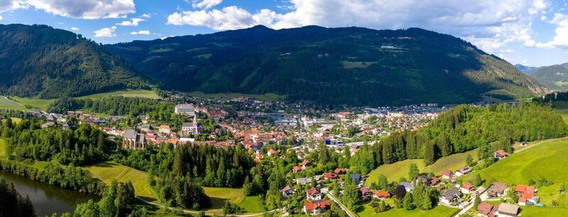 Blick auf Murau