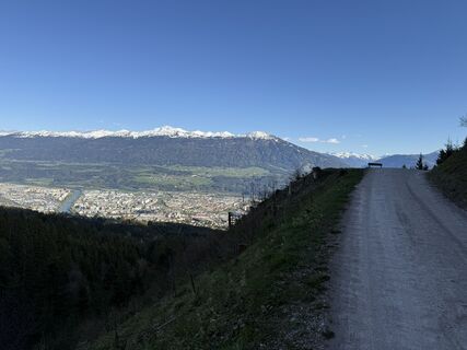 Foto de Gottfried Wietinger a lo largo del recorrido
