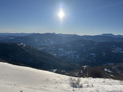 Foto von Emi entlang der Tour