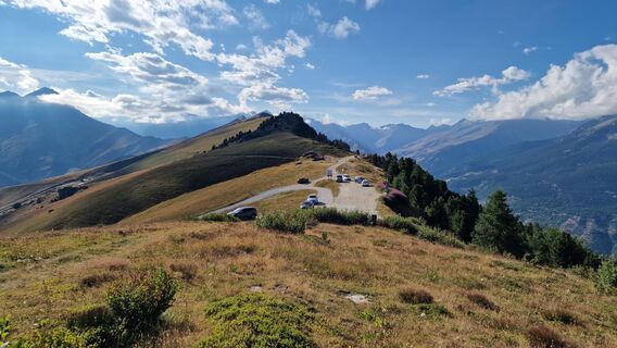 Foto von Fabrizi Mellano entlang der Tour
