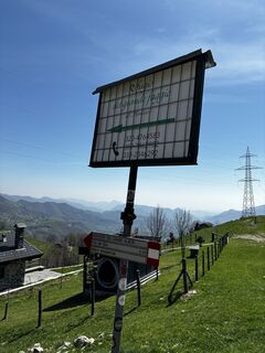 Foto von Angelo Austoni entlang der Tour