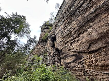 Foto von Norbert Herbig entlang der Tour
