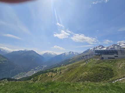 Foto von Sylvia Wilhelm entlang der Tour
