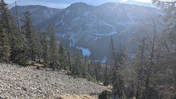 Foto von W.K. entlang der Tour