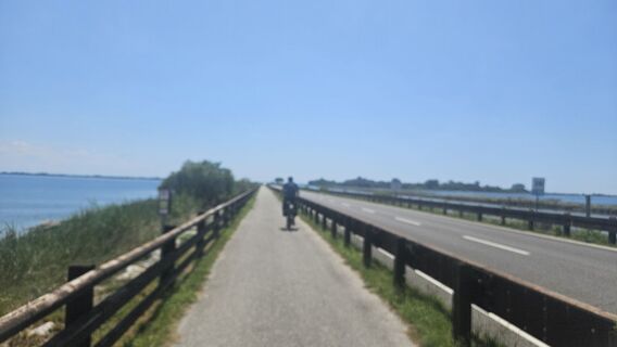 Foto von Heidi Schauer-Denk entlang der Tour
