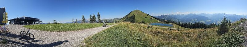 Foto von Martijn entlang der Tour