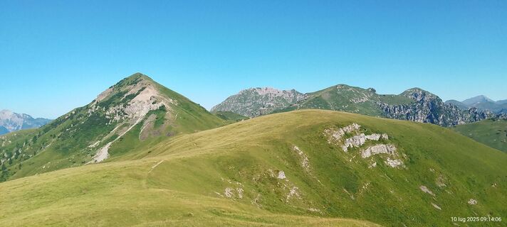 Foto de Stefano Bressanini a lo largo del recorrido