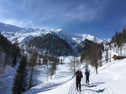 Weg zur Alfenalm