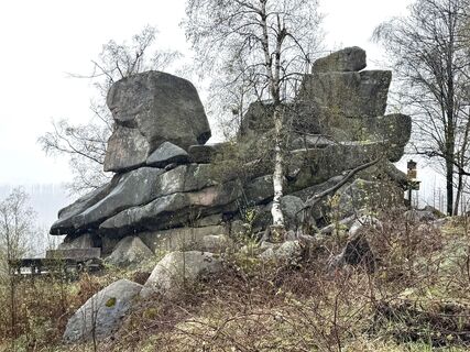 Foto von Norbert Herbig entlang der Tour