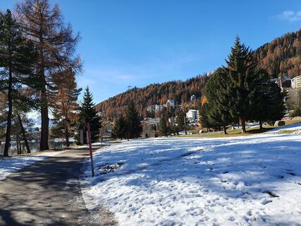 Foto von Elisabeth Schmutz entlang der Tour