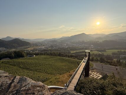 Foto von Hans Peter Gröchenig entlang der Tour