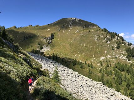 Foto von “Jerry” Brunetti entlang der Tour