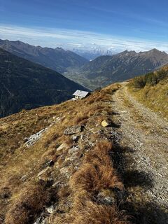 Foto von Christoph Gassner entlang der Tour