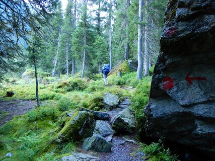 Konstanzer Hütte - Schafbicheljoch - Friedrichshafner-Hütte - Mathon