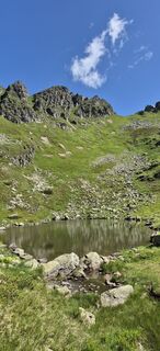 Photo de Doris Falk le long du parcours