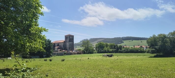 Foto de Peter Fasol a lo largo del recorrido