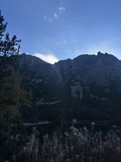 Foto de Lara Rešek a lo largo del recorrido