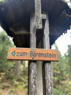 Foto von Anna Lenart entlang der Tour
