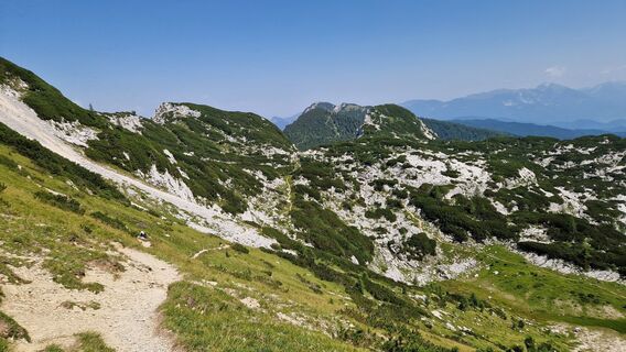 Foto von Marko Černivec entlang der Tour