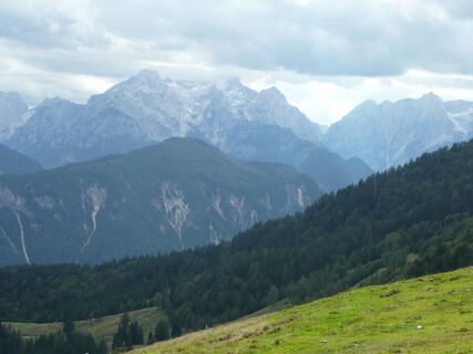 Blick in die Julischen Alpen