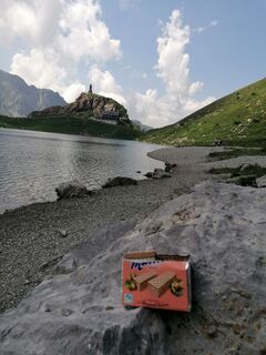 Foto von Dagmar Hofer entlang der Tour