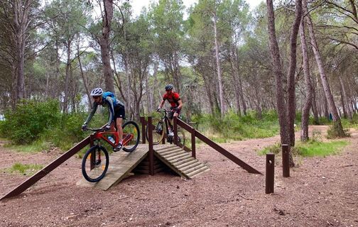Mountainbike-Animationsstrecke Bessilles