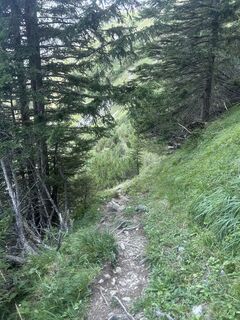 Foto de Bene Schadel a lo largo del recorrido