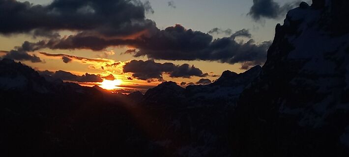Foto von Corrado Menardi entlang der Tour