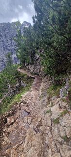 Foto von Magda entlang der Tour