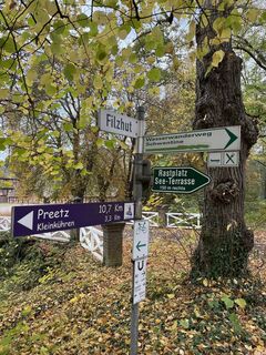 Photo de Harald Engel le long du parcours