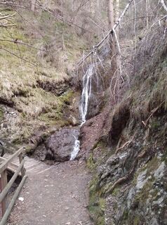 Foto von Bettina Girardelli entlang der Tour