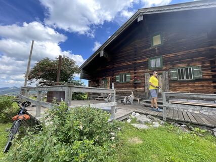 Photo de Helmut Fiederer le long du parcours