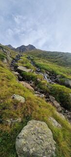 Foto von Magda entlang der Tour