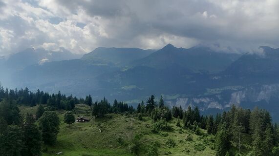 Foto von Sergio Fontana entlang der Tour