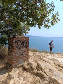 Foto von Meli entlang der Tour