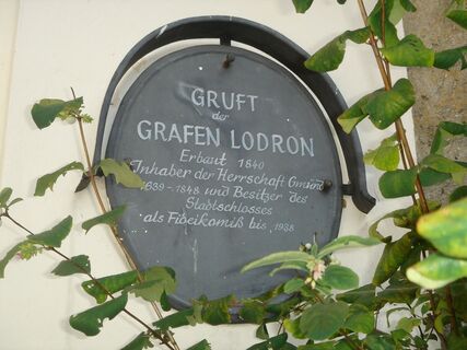 Die Gruft der Grafen Lodron bei der Kalvarienbergkirche Gmünd