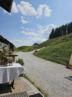 Foto von Marianne Unterrainer entlang der Tour