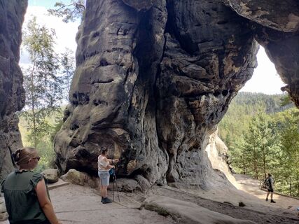 Foto von Arend Derksen entlang der Tour