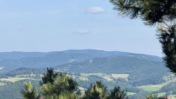 Foto von Johann Sommer entlang der Tour
