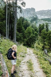 Aufstieg auf die Hesshütte