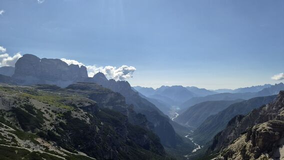 Photo de Sebastian le long du parcours