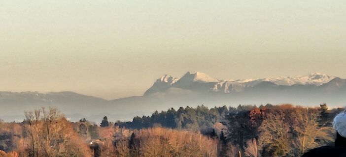 Zdjęcie z Roswitha Polz wzdłuż trasy