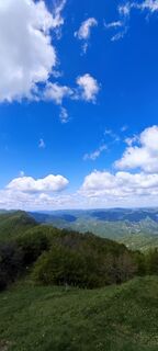Foto von Franco Bini entlang der Tour