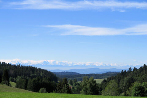 Am Wanderparkplatz Steinernes Kreuz