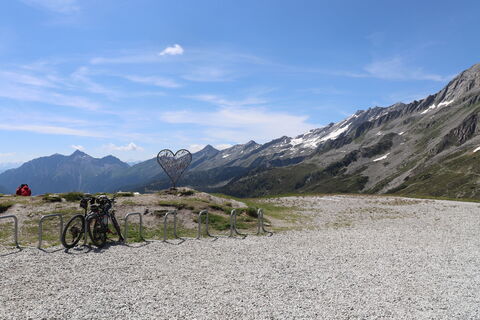 Foto von Gerrit van der Linde entlang der Tour