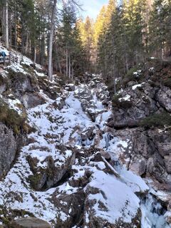 Photo de Maria Moro le long du parcours