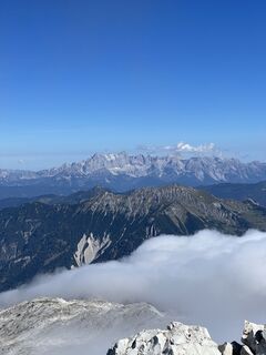 Foto de Lukas Schwarz a lo largo del recorrido