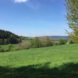 Blick Richtung Schleusingen