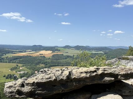 Foto de Norbert Herbig a lo largo del recorrido