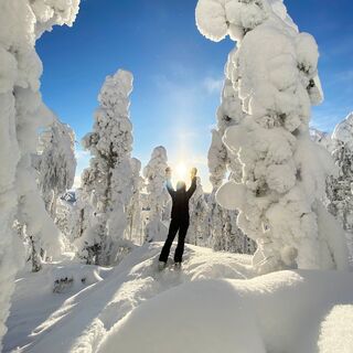 Schneeschuhwandern Vuokatti